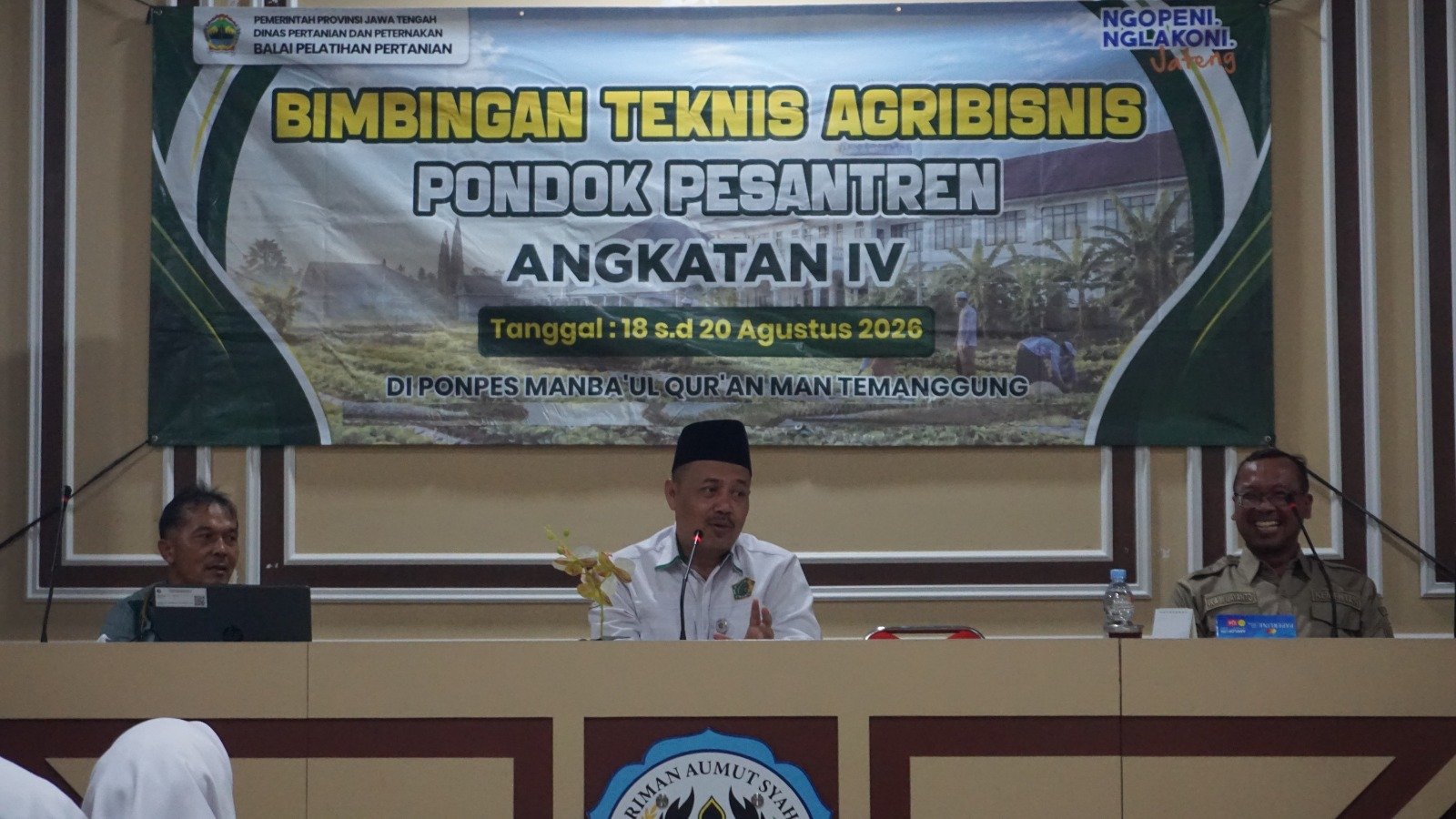 BAPELTAN Jateng Gelar Bimtek Agribisnis Pesantren Angkatan IV, Libatkan Santri Asrama Manba’ul Qur’an MAN Temanggung