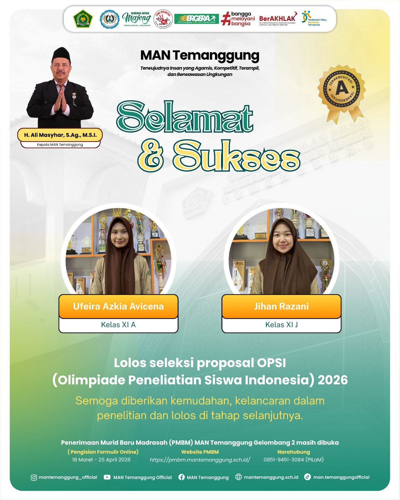 Lolos Seleksi Proposal OPSI 2026