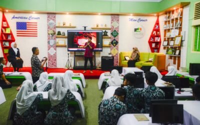 Pelatihan Jurnalistik Perpustakaan Gibraltar Man Temanggung