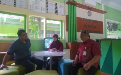 Kunjungan Kerja Dari Man 2 Magelang Ke Perpustakaan Gibraltar