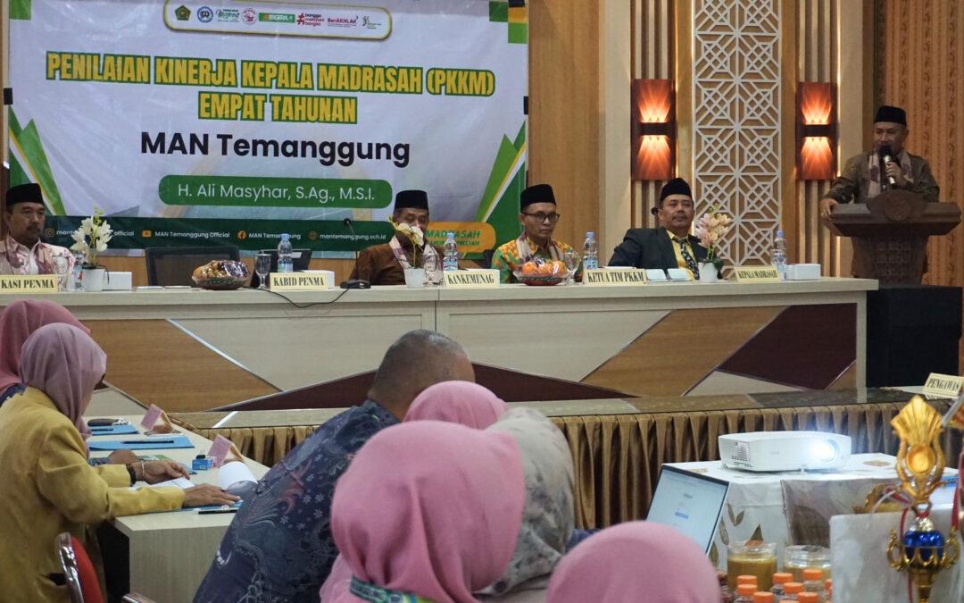 Perkuat Komitmen Menuju Madrasah Unggul: MAN Temanggung Gelar Penilaian Kinerja Kepala Madrasah Empat Tahunan