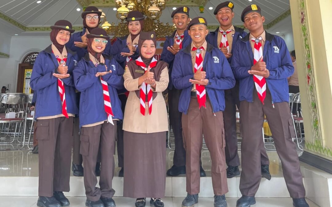 PELEPASAN KONTINGEN RAIMUNA DI PENDOPO JENAR TEMANGGUNG